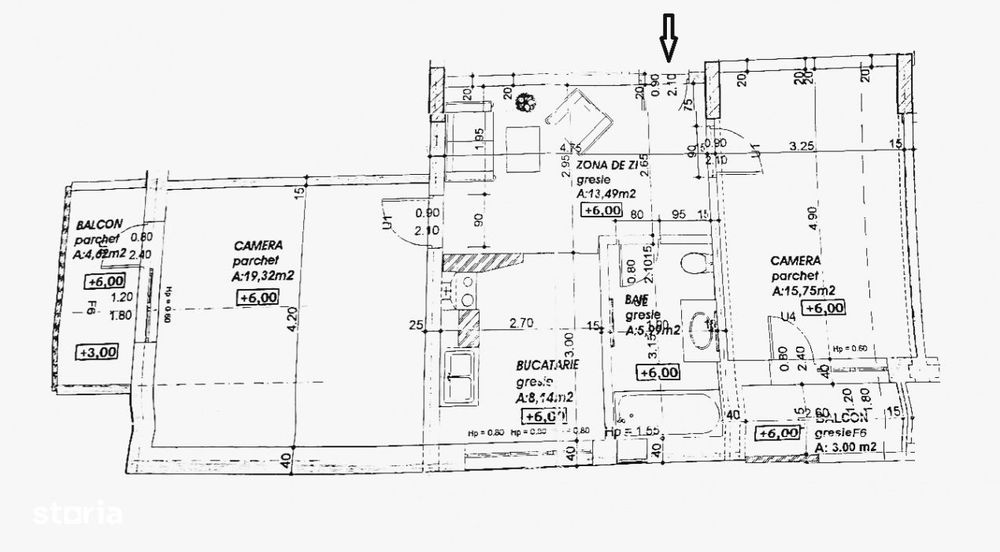 Apartament 2 camere Zorilor, 2 balcoane | Garaj subteran*, boxa