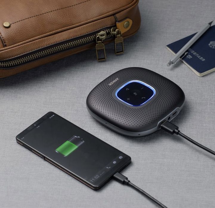 Спикерфон колонка для конференций конфирец микрофон anker soundcore