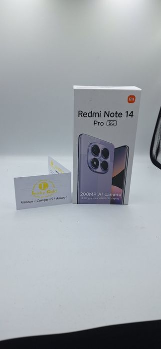 Redmi Note 14 Pro Sigilat 256Gb 8Gb Garantie/Factura #52144