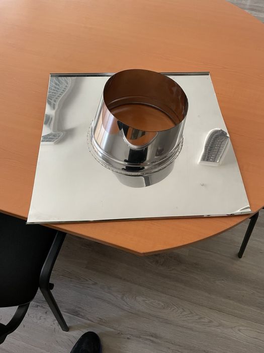 2 броя двойно изолиран димоотвод