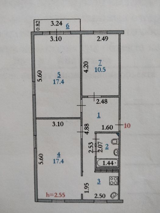 продажа 3комнатная квартира