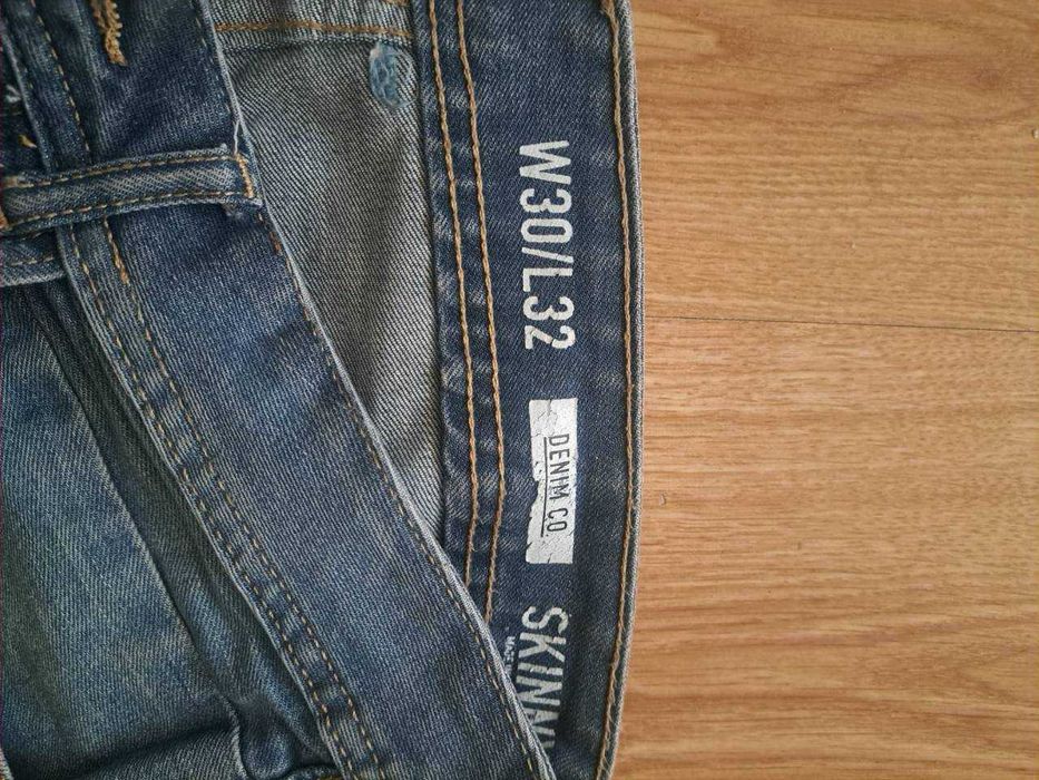 Дънки Denim Co Skinny W30/L32 – сини, накъсани