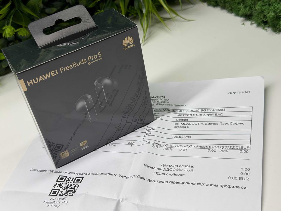 ! НоВо ! Huawei FreeBuds Pro5 Grey 2г Гаранция