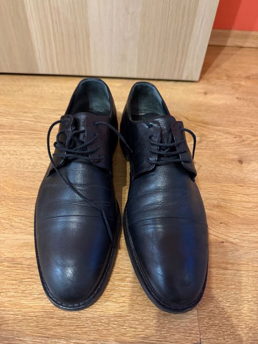 Мъжки черни официални обувки Teodor, размер 41