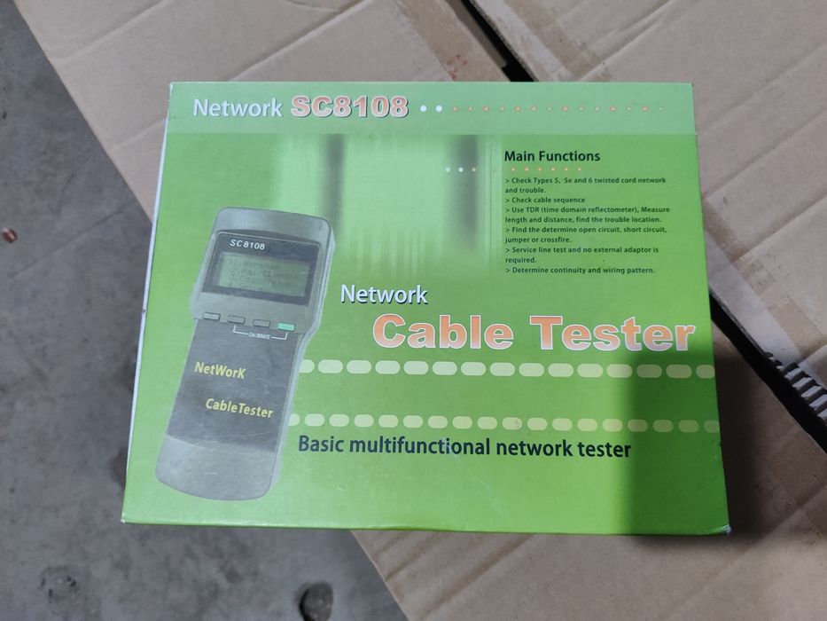 Тестер кабелей! Определяет Длину итд