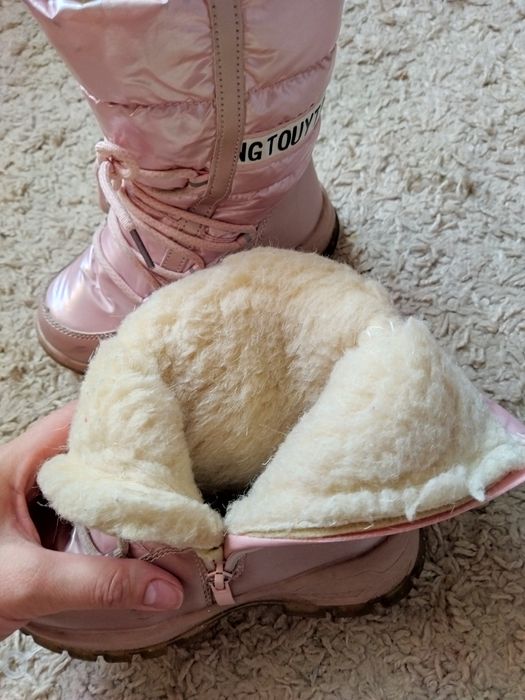 Зимние сапожки на девочку.