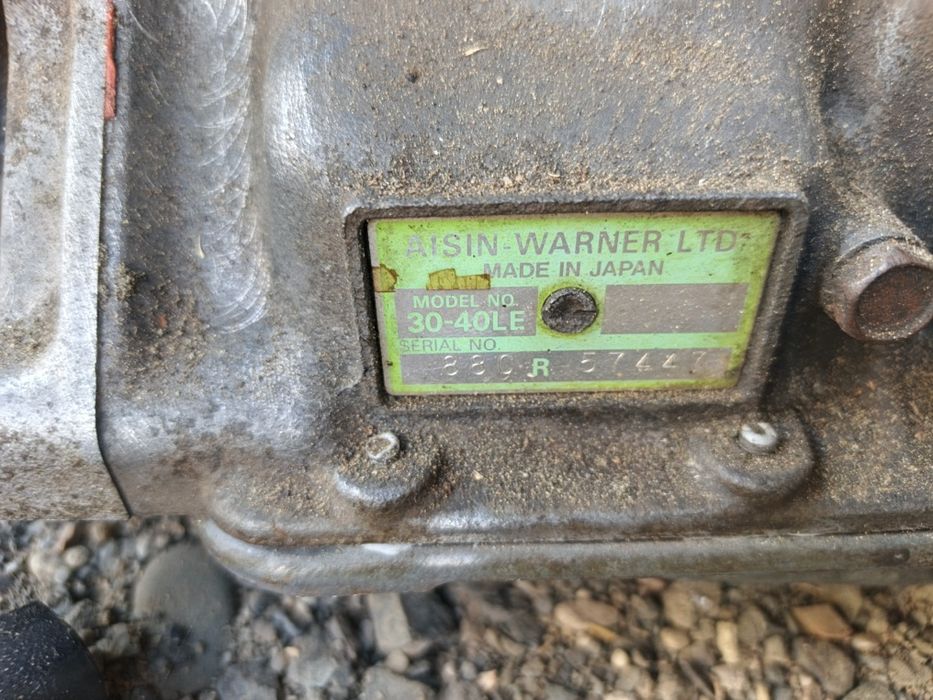 Toyota  AISIN–WARNER LTD (Made in Japan)
Model No: 30-40LE