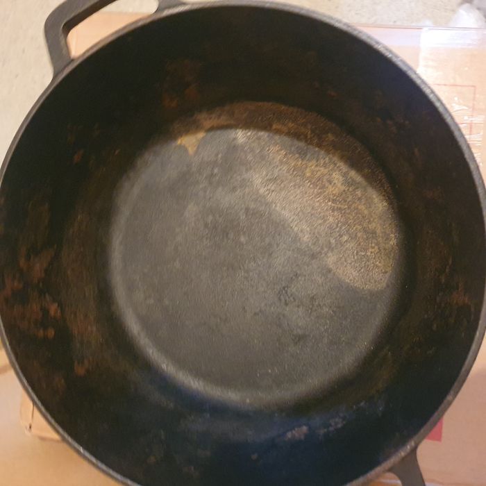 Ceaun din fonta cu capac 2in1, Uno Casa, oala 4.7l, tigaie 1.5l