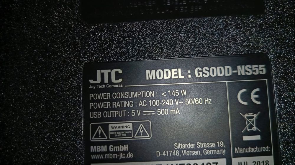 TV JTC 55 inch - 140 cm