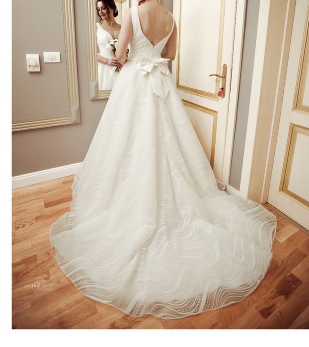 Rochie mireasa, model deosebit, Timisoara