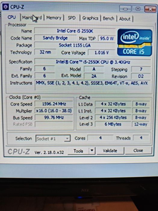 Kit i5 2550k 16Gb RAM Gt730 4gb