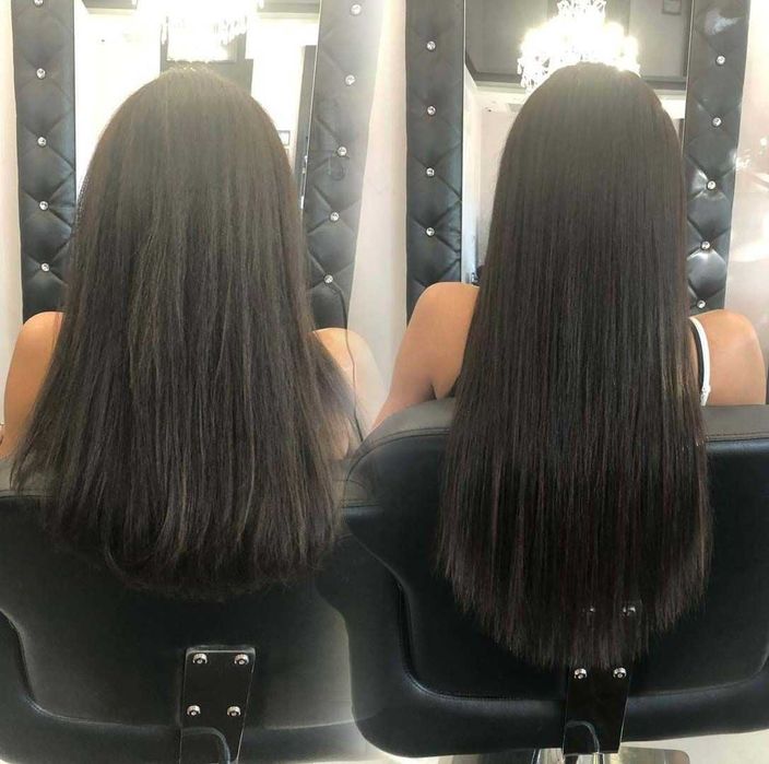 Montaj extensii de par Keratina Premium