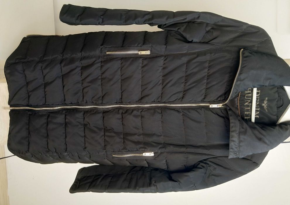Geacă lungă matlasată, Denim Hunter mar.40