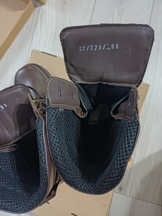 Bocanci militari,piele