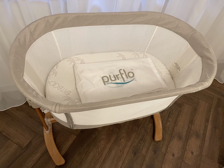 Next to me легълце PurFlo PurAir Keep Me Close Breathable Bedside Crib