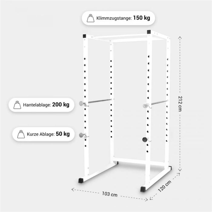Power Rack  Gri Gorilla Sports
