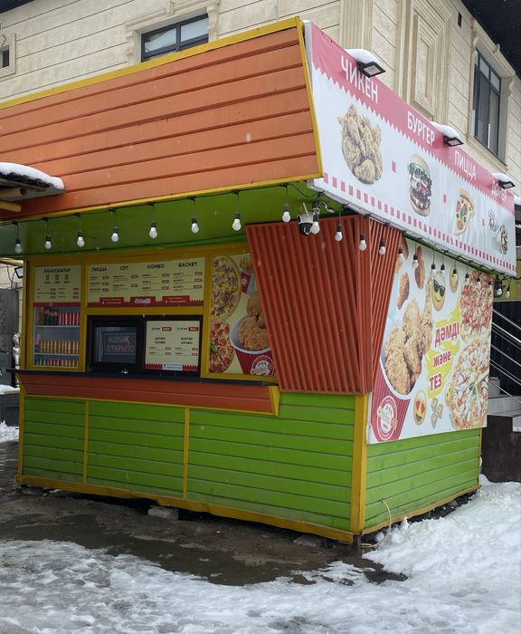 Киоск с оборудованием. Каскелен