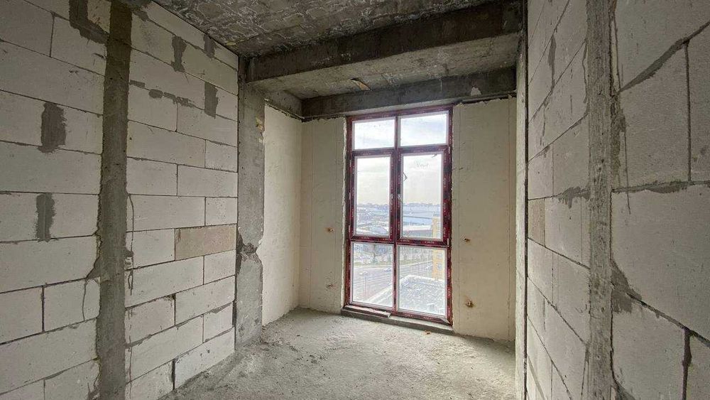 3комнатная квартира студия коробка Паркент Плаза 59м2 мост ТАПОиЧ (КС)