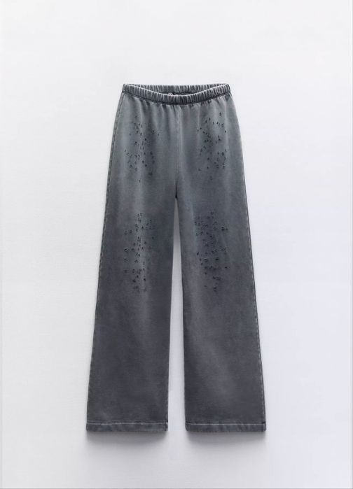 Комплект Zara – суитшърт + широк панталон