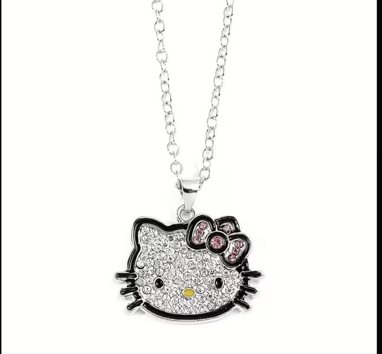 Кулон на цепочки hello Kitty