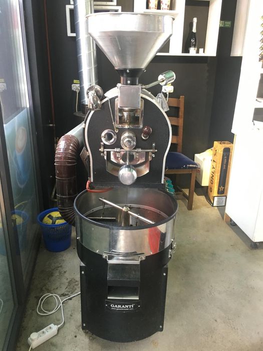 Cuptor prajit cafea pe gaz