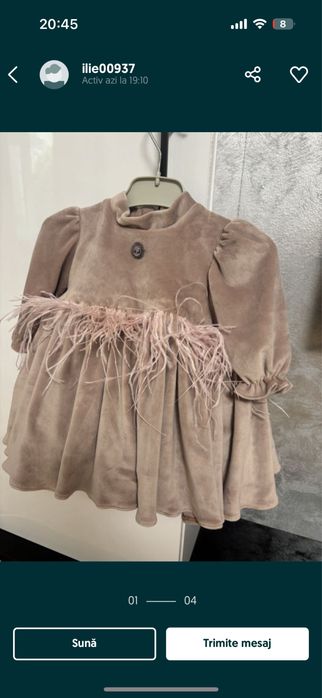 Rochie bebelusi  noua