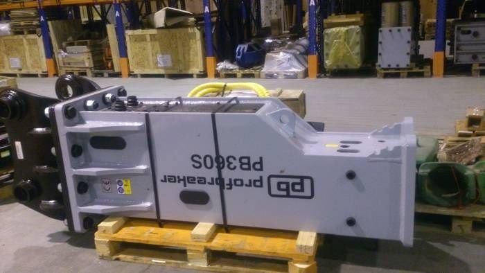 Гидромолоты ProfBreaker для спецтехники.