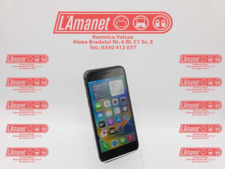 iPhone 8 Black 64GB Neverlocked Stare Buna Bateria 100%