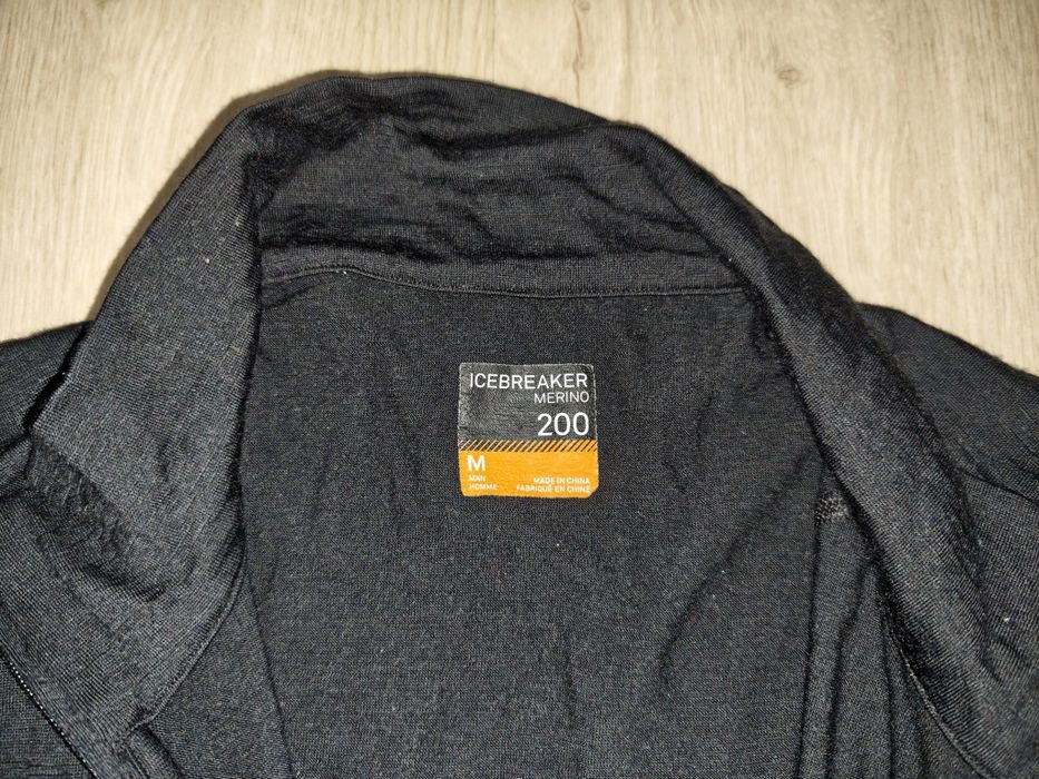 Icebreaker 200 Oasis LS Half Zip Top M's, мерино блуза, слой