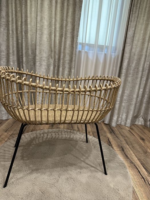 Бебешка кошара плетена