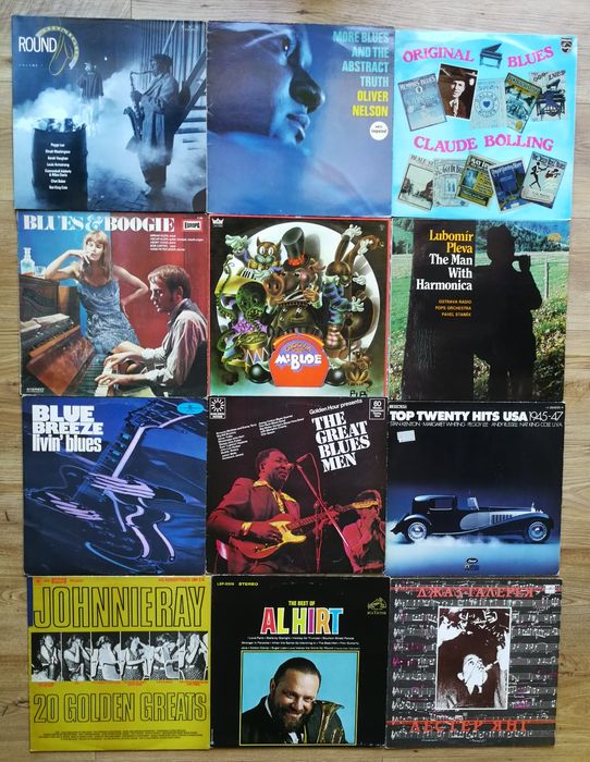 Vinil Louis Armstrong Nat King Cole  Count Basie Jazz & Blues vinyl