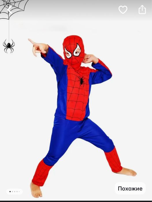 Костюм человек паук