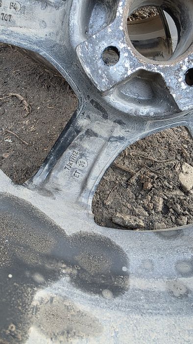 Диски r17 4.100 ваз немцы резина