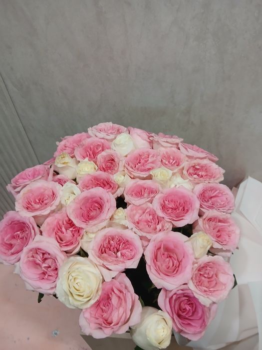 Букет розы высокие