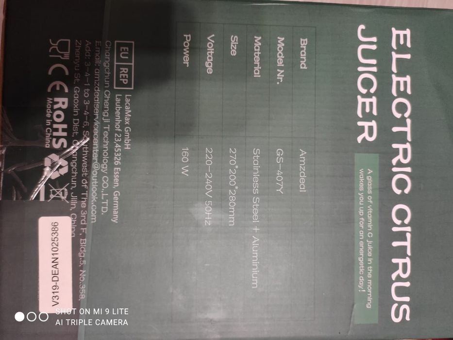 Продам соковыжималка для цитрусов