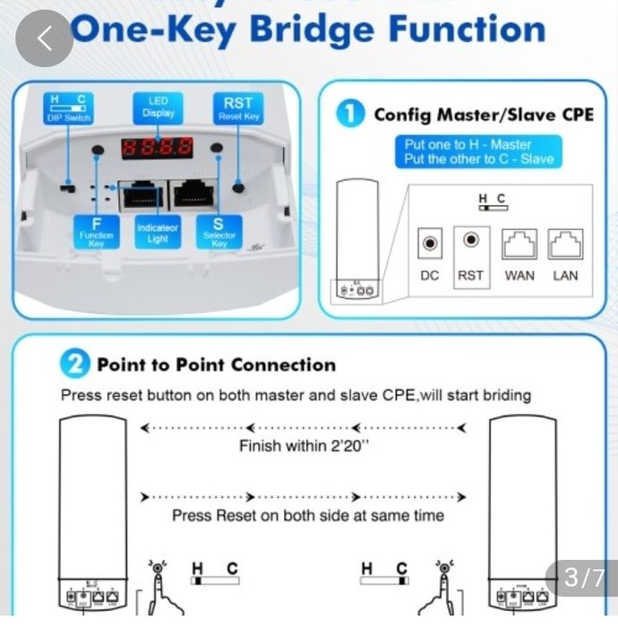 WiFi  Wireless extender exterior