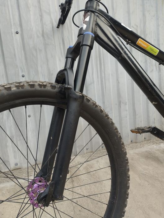 Воздушная дерт вилка для велосипеда