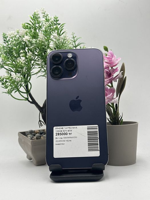 Iphone 14 pro max128/82. Айфон 14 про макс 128/82%