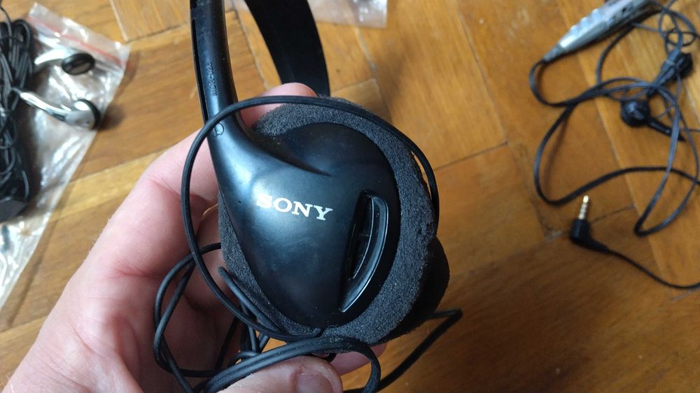 Casti audio cu mufa jack 3.5 mm panasonic sony si no name noi/folosite