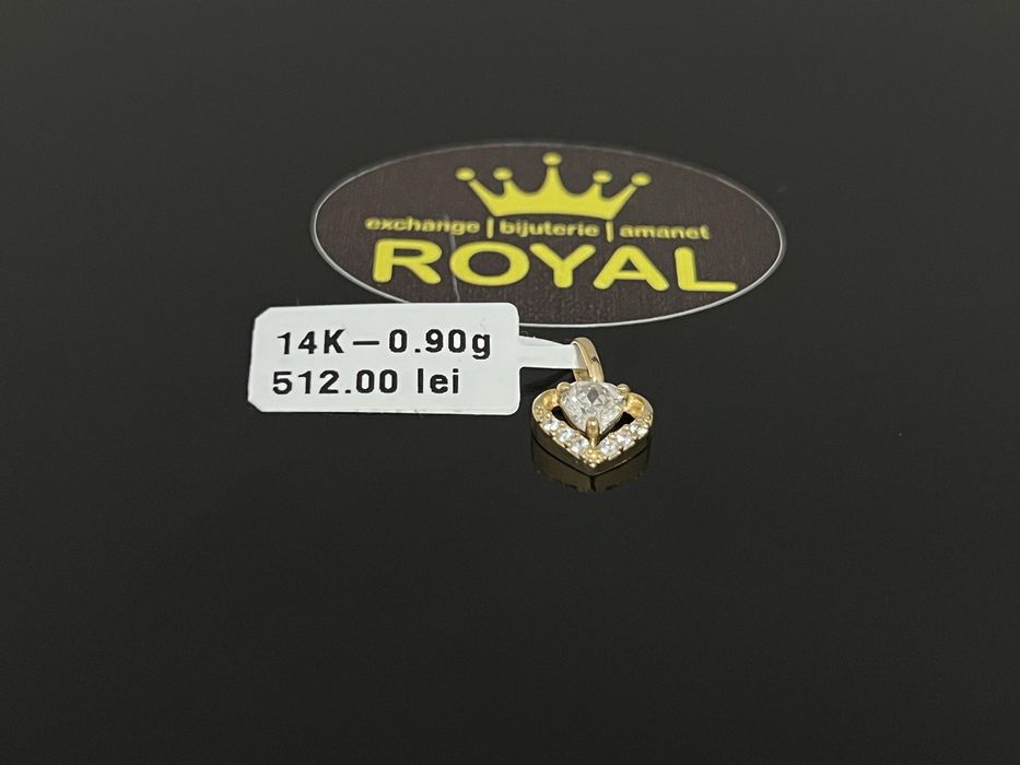 Bijuteria Royal CB : Pandant aur 14k 0,90 grame
