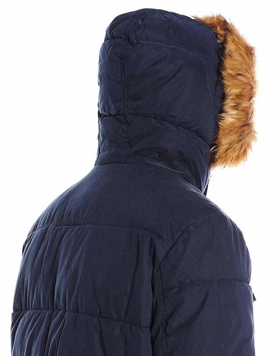 Geaca iarna Tommy Hilfiger Fur trim parka masura M L