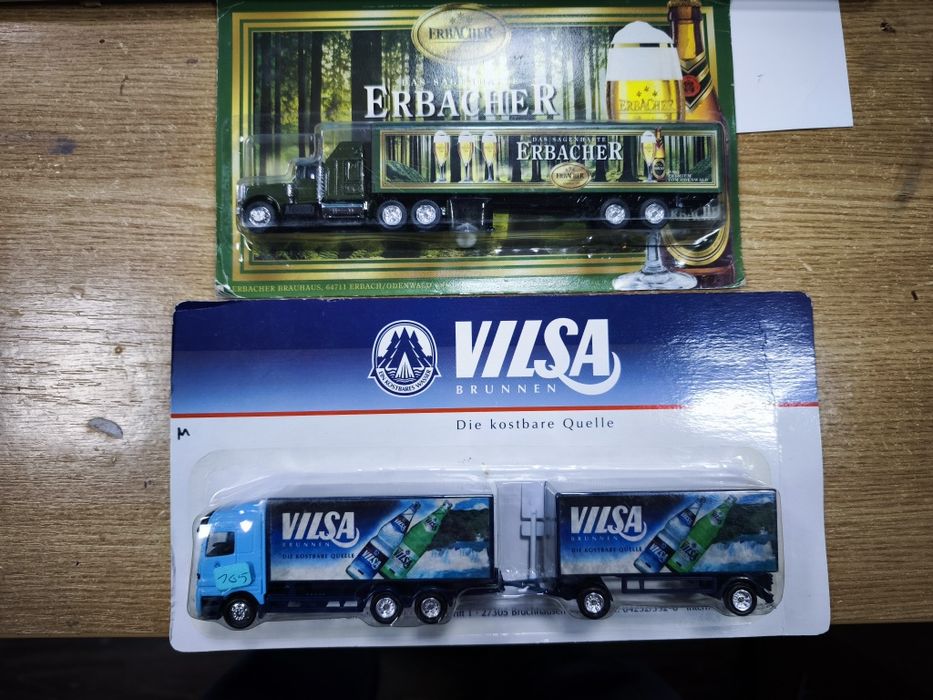Set 2 TIR / Camioane bere și diverse, HO sau 1/100
