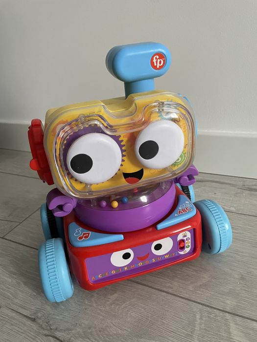 Robotel 3 piese Fisher Price, vorbeste in italiana