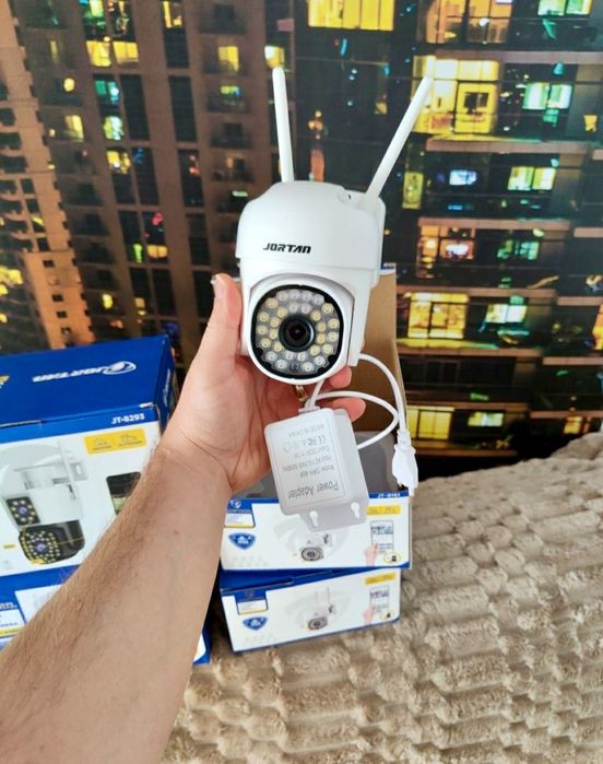 Camera Jortan , Camera Video Supraveghere exterior sau interior Rotativa leduri si IR , Camera Wifi