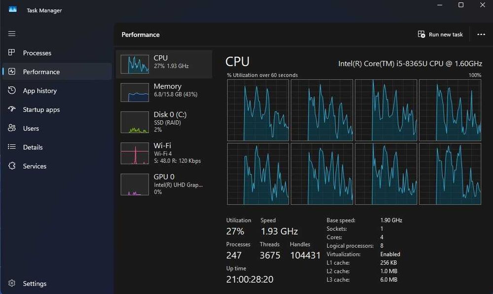 2 x Dell Latitude 5400 – baterii noi – slot SIM – 1000 lei/buc