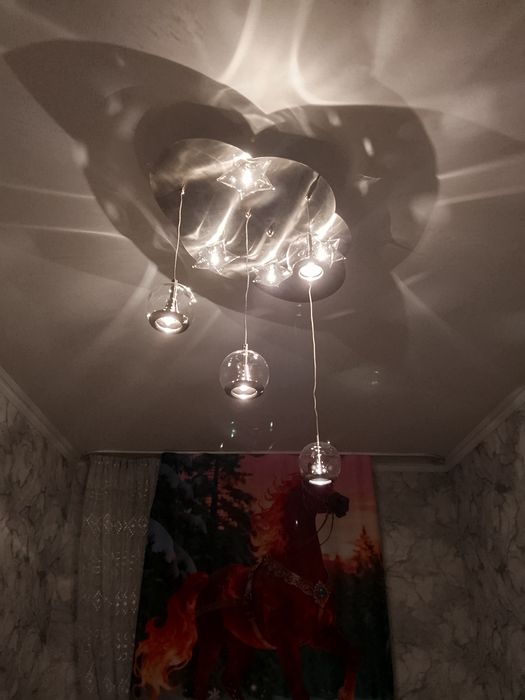 Люстры галогеновые