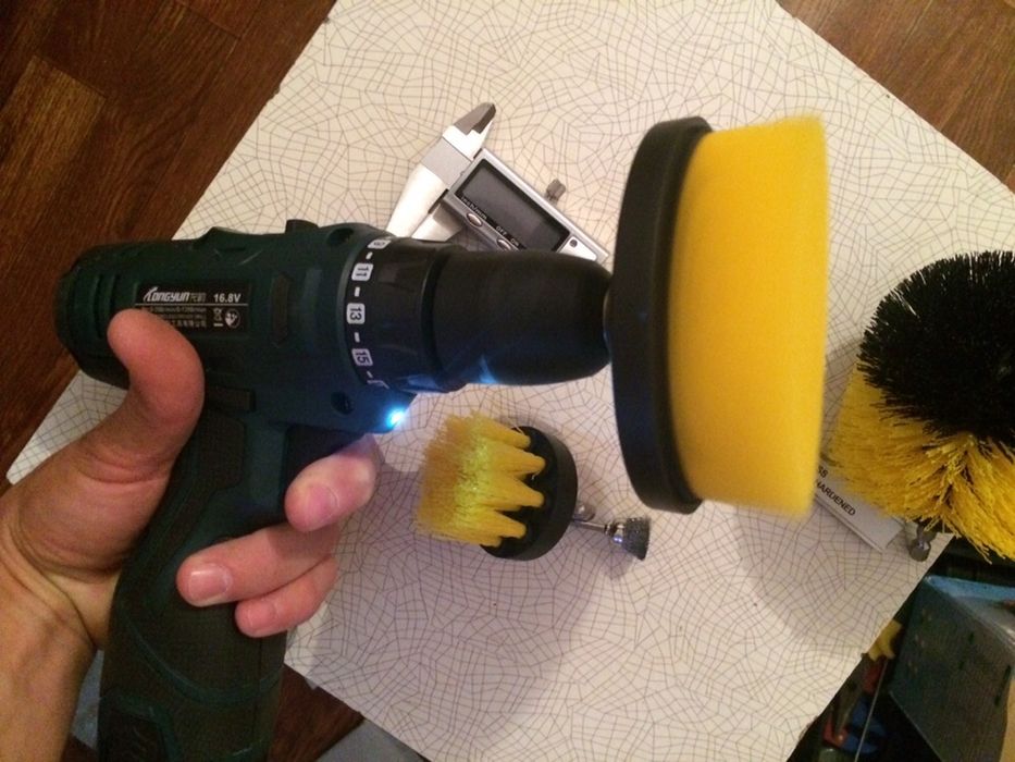 Щетки на шуруповерт