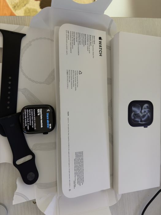 Apple watch 11 Jet Black 46 mm Impecabil !