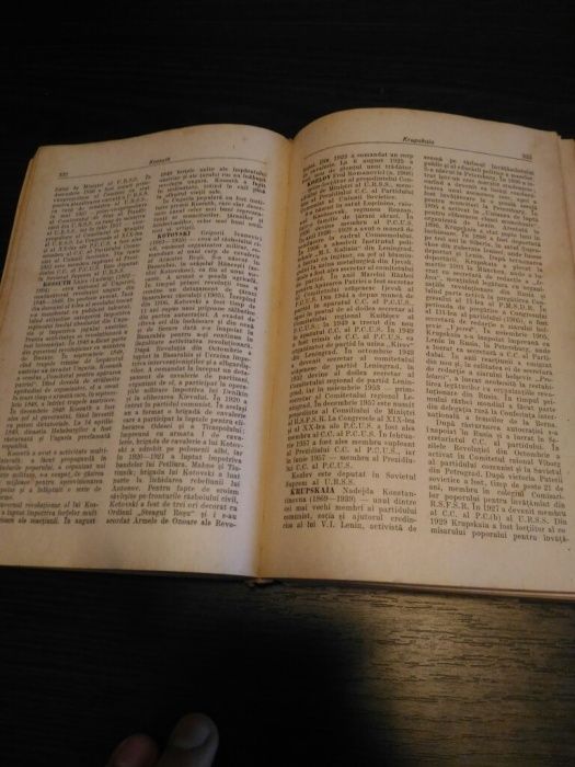 Vand dictionar politic