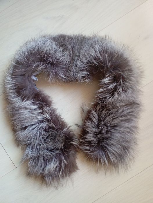 Воротник чернобурки 78 см